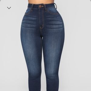 Keep it on the down low skinny jeans-dark denim